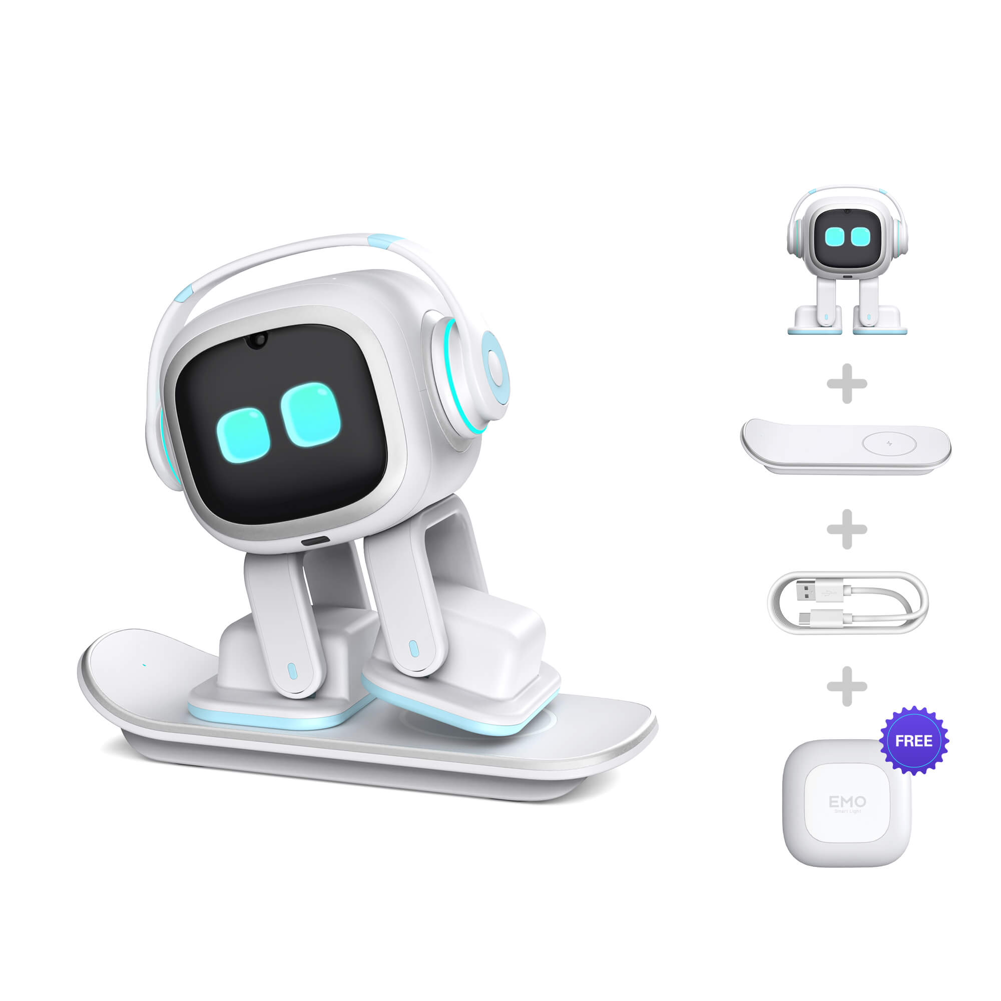 EMO_Living Ai Robot/AI ロボット ペット EMO Robot, AI Desktop Pet, Living.AI – Robot Shop